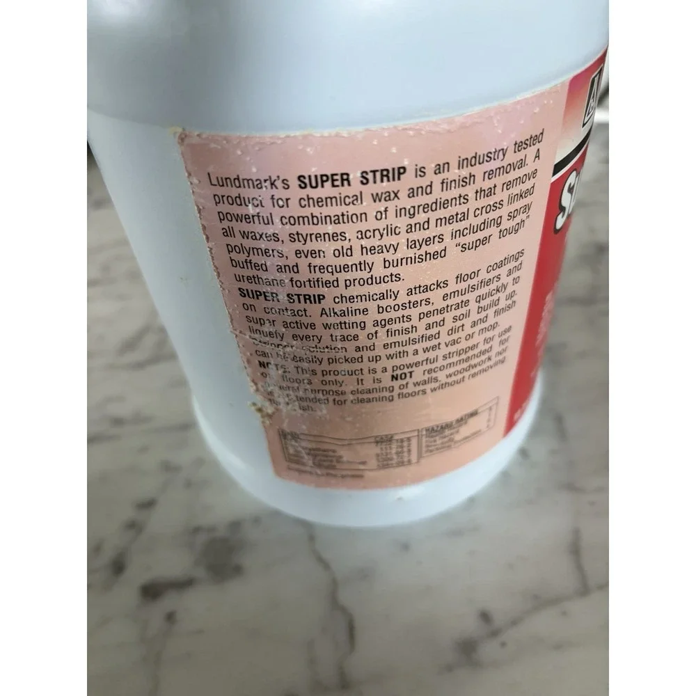 Lundmark 1 Gal. Super Strip Wax Remover 3266G01-4 Lundmark 3266G01-4